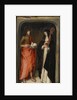 Saint John the Baptist and Saint Gertrude of Nivelles, 1480 by Master of St. Gudule
