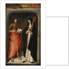 Saint John the Baptist and Saint Gertrude of Nivelles, 1480 by Master of St. Gudule