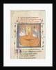 Miniature from a manuscript of the Roman de la Rose by Guillaume de Lorris and Jean de Meun, ca 1365 by Master of the Rose novels