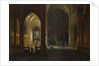 An Evening Service in a Church, 1649 by Pieter Neeffs the Elder