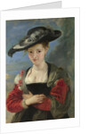 Portrait of Susanna Lunden (Le Chapeau de Paille), 1622-1625 by Pieter Paul Rubens