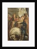 Kings Clothar and Dagobert dispute with a Herald from the Emperor Mauritius. Sketch for High Altarpiece, St Bavo, Ghent, 1611 by Pieter Paul Rubens