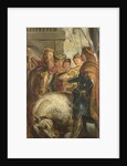 Kings Clothar and Dagobert dispute with a Herald from the Emperor Mauritius. Sketch for High Altarpiece, St Bavo, Ghent, 1611 by Pieter Paul Rubens
