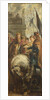 Kings Clothar and Dagobert dispute with a Herald from the Emperor Mauritius. Sketch for High Altarpiece, St Bavo, Ghent, 1611 by Pieter Paul Rubens