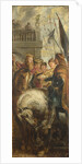 Kings Clothar and Dagobert dispute with a Herald from the Emperor Mauritius. Sketch for High Altarpiece, St Bavo, Ghent, 1611 by Pieter Paul Rubens