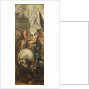 Kings Clothar and Dagobert dispute with a Herald from the Emperor Mauritius. Sketch for High Altarpiece, St Bavo, Ghent, 1611 by Pieter Paul Rubens