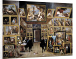 Archduke Leopold Wilhelm in his Gallery in Brussels by David Teniers the Younger