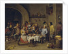 Twelfth Night party, 1650-1660 by David Teniers the Younger