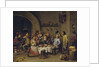 Twelfth Night party, 1650-1660 by David Teniers the Younger