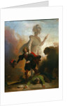 Don Juan and the statue of the commander, ca 1835 by Alexandre-Évariste Fragonard
