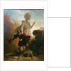 Don Juan and the statue of the commander, ca 1835 by Alexandre-Évariste Fragonard