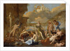 The Empire of Flora, 1631 by Nicolas Poussin