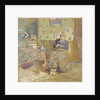 Madame Vuillard Sewing, 1920 by Édouard Vuillard
