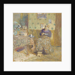 Madame Vuillard Sewing, 1920 by Édouard Vuillard