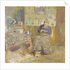 Madame Vuillard Sewing, 1920 by Édouard Vuillard
