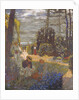The Terrace at Vasouy, the Garden, 1901 by Édouard Vuillard