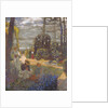The Terrace at Vasouy, the Garden, 1901 by Édouard Vuillard