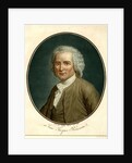 Portrait of Jean-Jacques Rousseau, 1791 by Angélique Allais