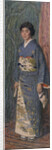 Portrait of a Japanese Woman (Mrs. Kuroki), 1922 by Edmond François Aman-Jean