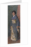 Portrait of a Japanese Woman (Mrs. Kuroki), 1922 by Edmond François Aman-Jean