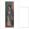 Portrait of a Japanese Woman (Mrs. Kuroki), 1922 by Edmond François Aman-Jean