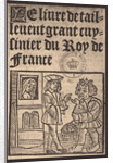 Guillaume Tirel, dit Taillevent  (Le Viandier), 16th century by Anonymous