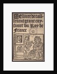 Guillaume Tirel, dit Taillevent  (Le Viandier), 16th century by Anonymous