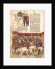 The Knights of the Round (Miniature from La Quête du Saint Graal et la Mort dArthus), ca 1220 by Anonymous master