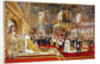 Coronation of Empreror Alexander III and Empress Maria Fyodorovna, 1883-1888 by Georges Becker