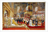Coronation of Empreror Alexander III and Empress Maria Fyodorovna, 1883-1888 by Georges Becker