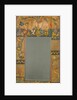 Mirror frame decorated with plants, flowers and two women figures, 1908 by Émile Bernard