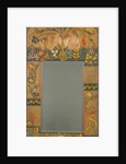 Mirror frame decorated with plants, flowers and two women figures, 1908 by Émile Bernard
