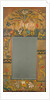 Mirror frame decorated with plants, flowers and two women figures, 1908 by Émile Bernard