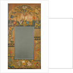 Mirror frame decorated with plants, flowers and two women figures, 1908 by Émile Bernard
