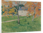 House among trees. Pont-Aven, 1888 by Émile Bernard