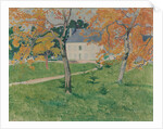 House among trees. Pont-Aven, 1888 by Émile Bernard