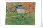 House among trees. Pont-Aven, 1888 by Émile Bernard