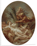Pan and Nymph Syrinx, 1760-1765 by François Boucher