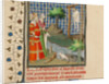 Polycrates Hanged, ca 1413-1415 by (Master of the Hours for Marshal Boucicaut) Boucicaut Master