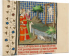 Polycrates Hanged, ca 1413-1415 by (Master of the Hours for Marshal Boucicaut) Boucicaut Master