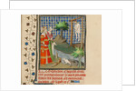 Polycrates Hanged, ca 1413-1415 by (Master of the Hours for Marshal Boucicaut) Boucicaut Master