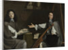 Double Portrait of both Artists, 1654 by Philippe de Champaigne