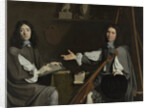 Double Portrait of both Artists, 1654 by Philippe de Champaigne