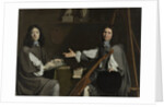 Double Portrait of both Artists, 1654 by Philippe de Champaigne