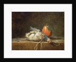 Still Life with Partridge and Pear, 1748 by Jean-Baptiste Siméon Chardin