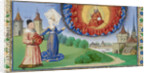 Philosophy Instructing Boethius on the Role of God, ca 1465 by Coëtivy Master