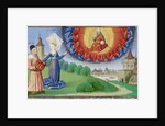 Philosophy Instructing Boethius on the Role of God, ca 1465 by Coëtivy Master