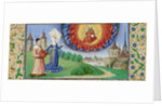 Philosophy Instructing Boethius on the Role of God, ca 1465 by Coëtivy Master