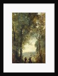 Reminiscence of the Beach of Naples, 1871-1872 by Jean-Baptiste Camille Corot