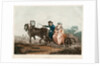 Sledge driving, 1830-1840s by Michel François Damam-Demartrait